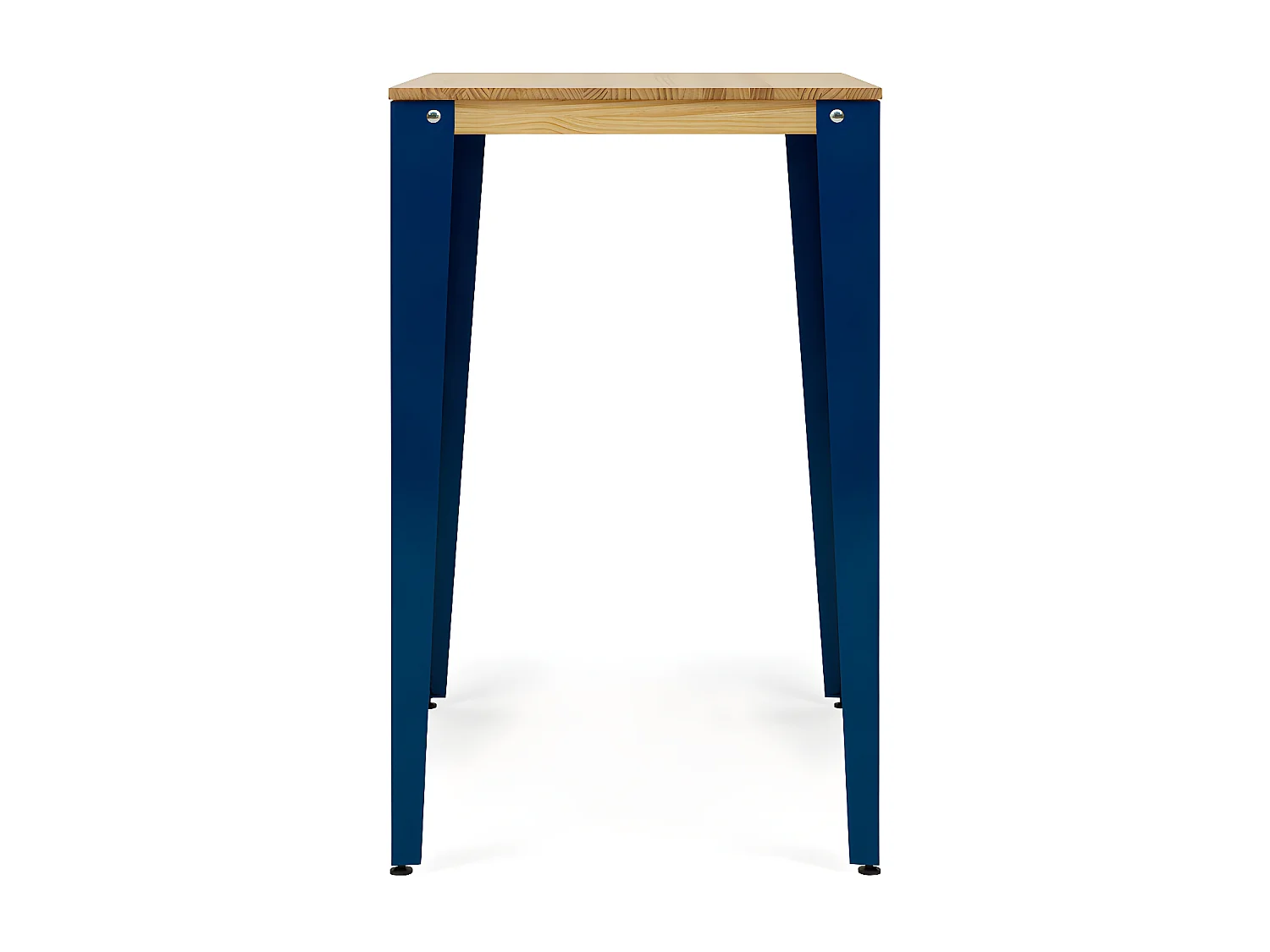 Mesa de Bar Lunds estilo nordico  60x100x110cm Azul – Natural