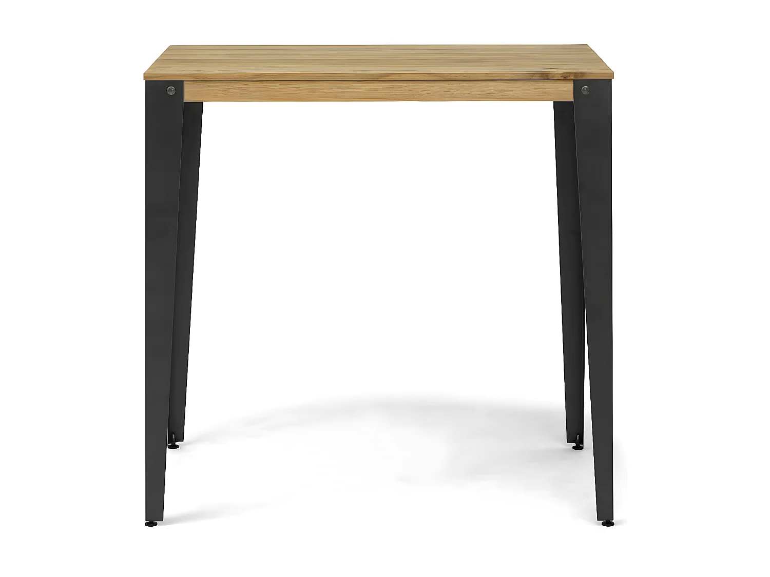 Table Mange debout Lunds 60X110x110cm Anthracite-Vieilli Box Furniture