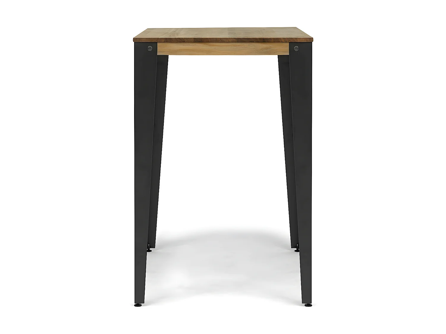 Table Mange debout Lunds 60X110x110cm Anthracite-Vieilli Box Furniture