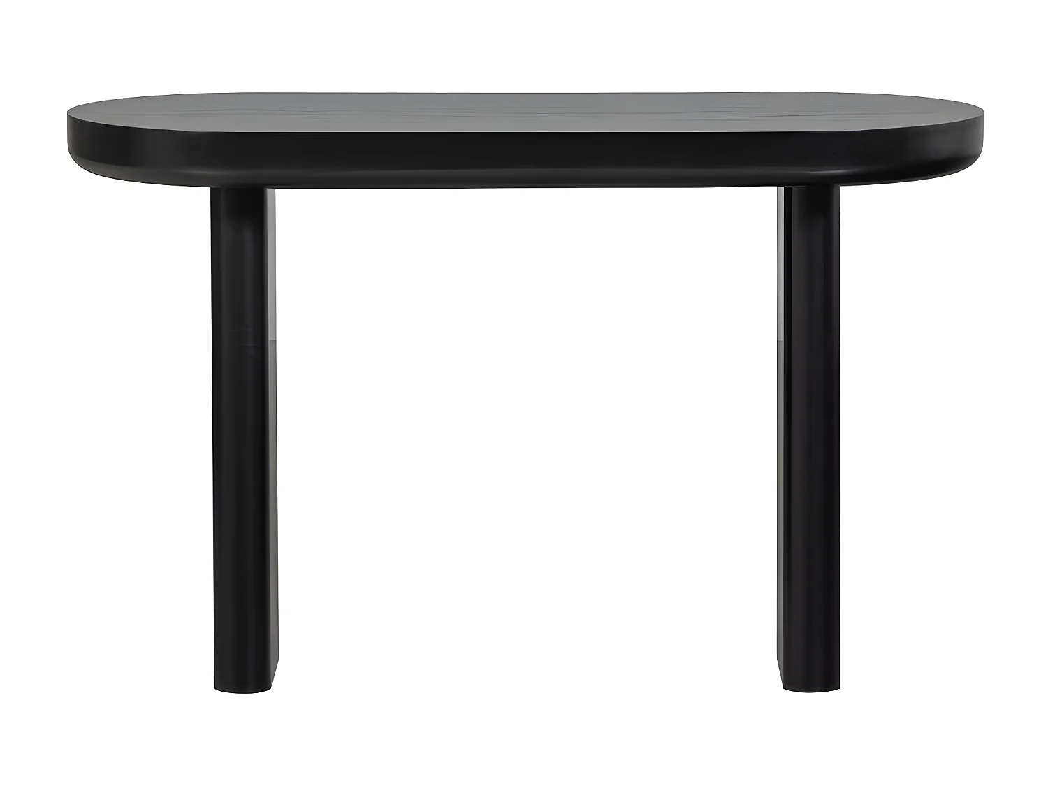 Mael - Bureau 1 tiroir en bois L120cm - Noir