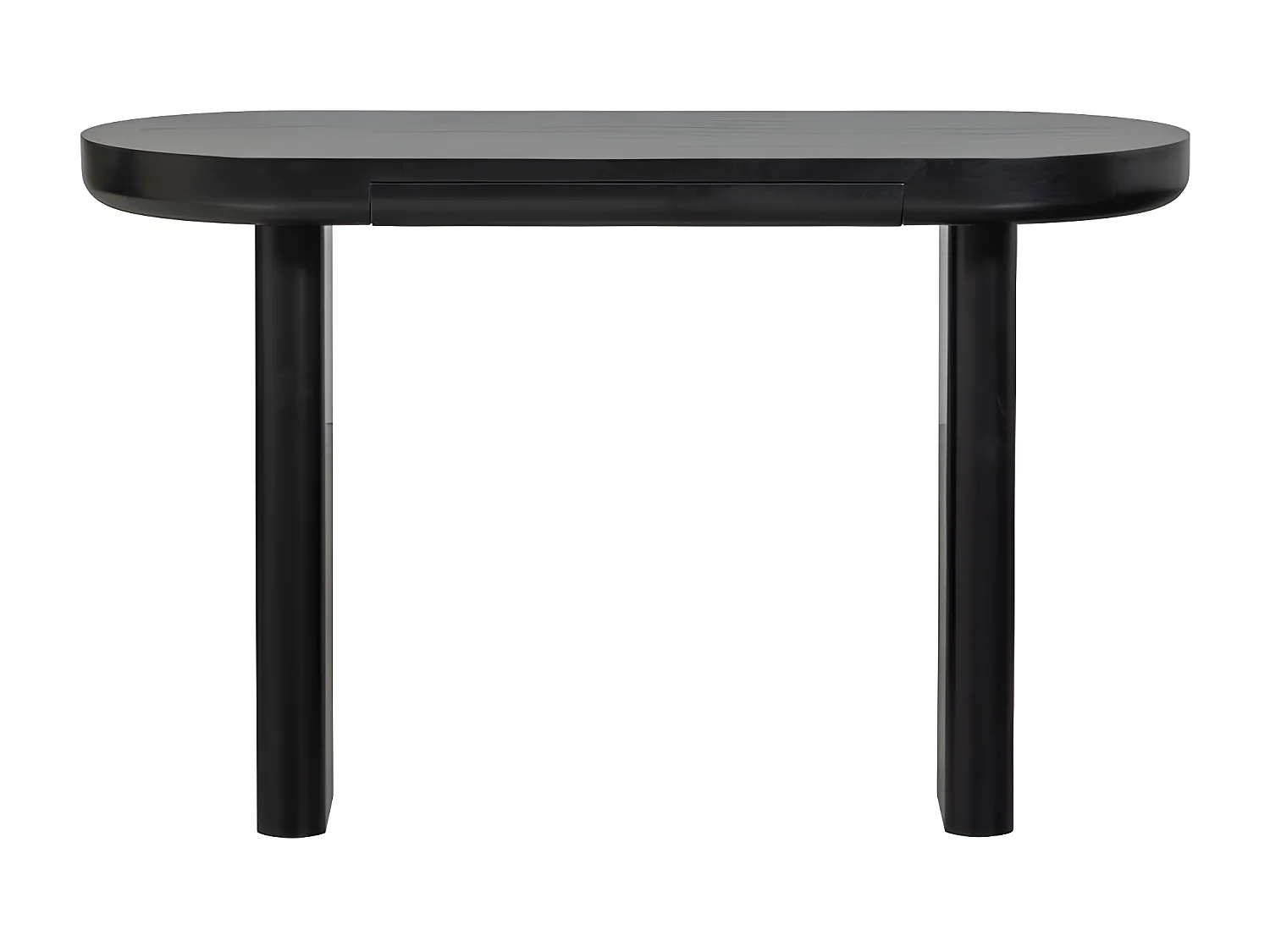 Mael - Bureau 1 tiroir en bois L120cm - Noir