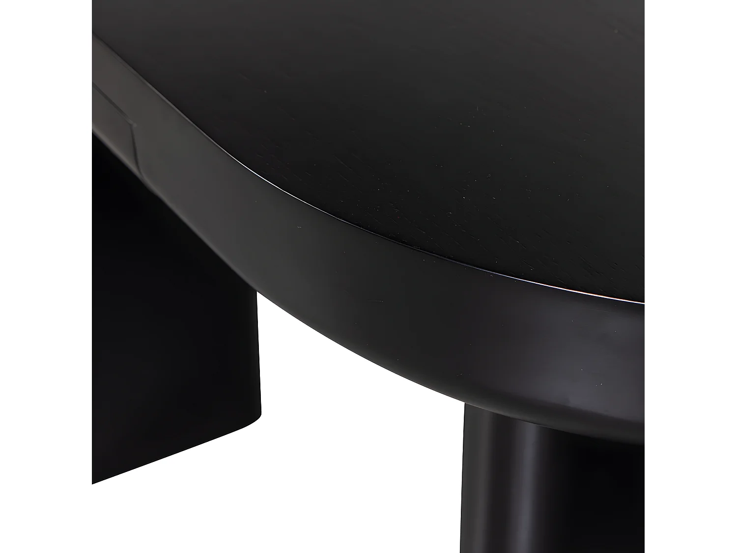 Mael - Bureau 1 tiroir en bois L120cm - Noir