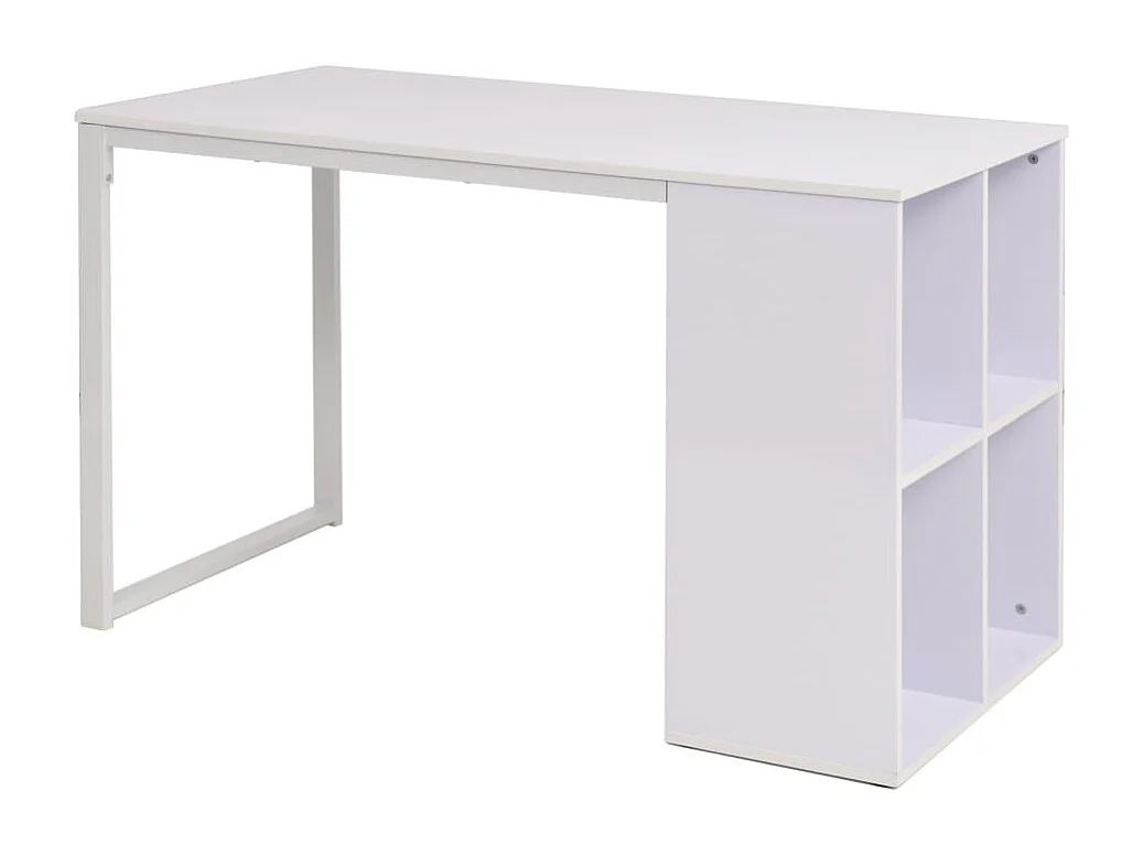 Schreibtisch 120×60×75 cm Weiß
