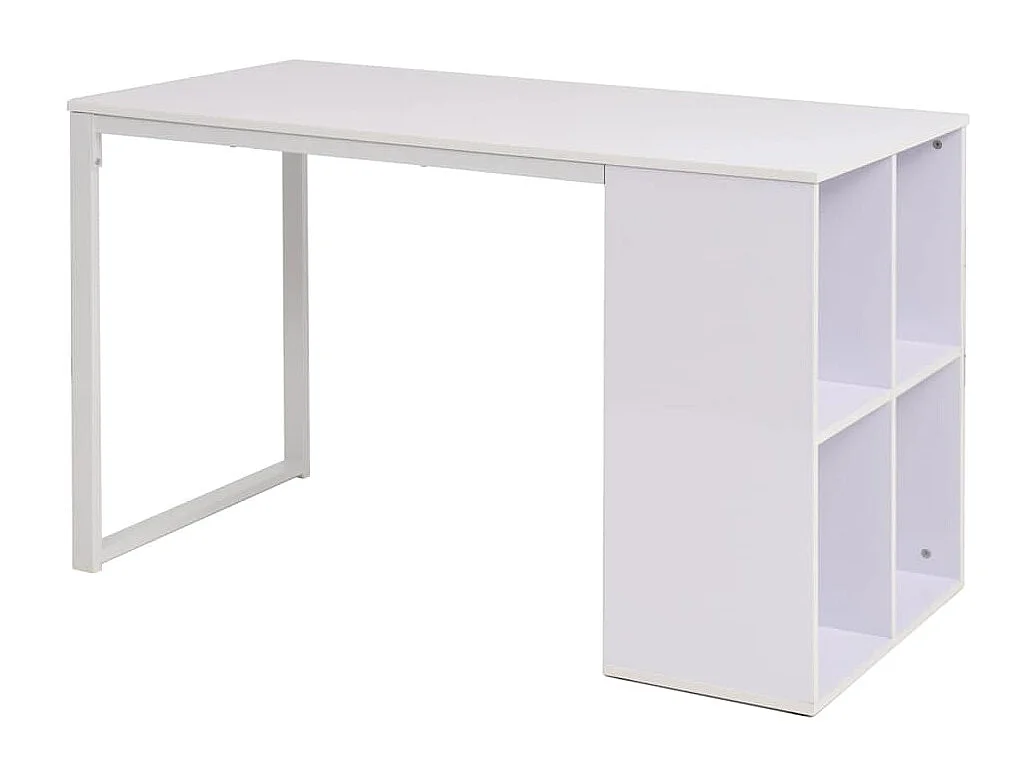 Schreibtisch 120×60×75 cm Weiß