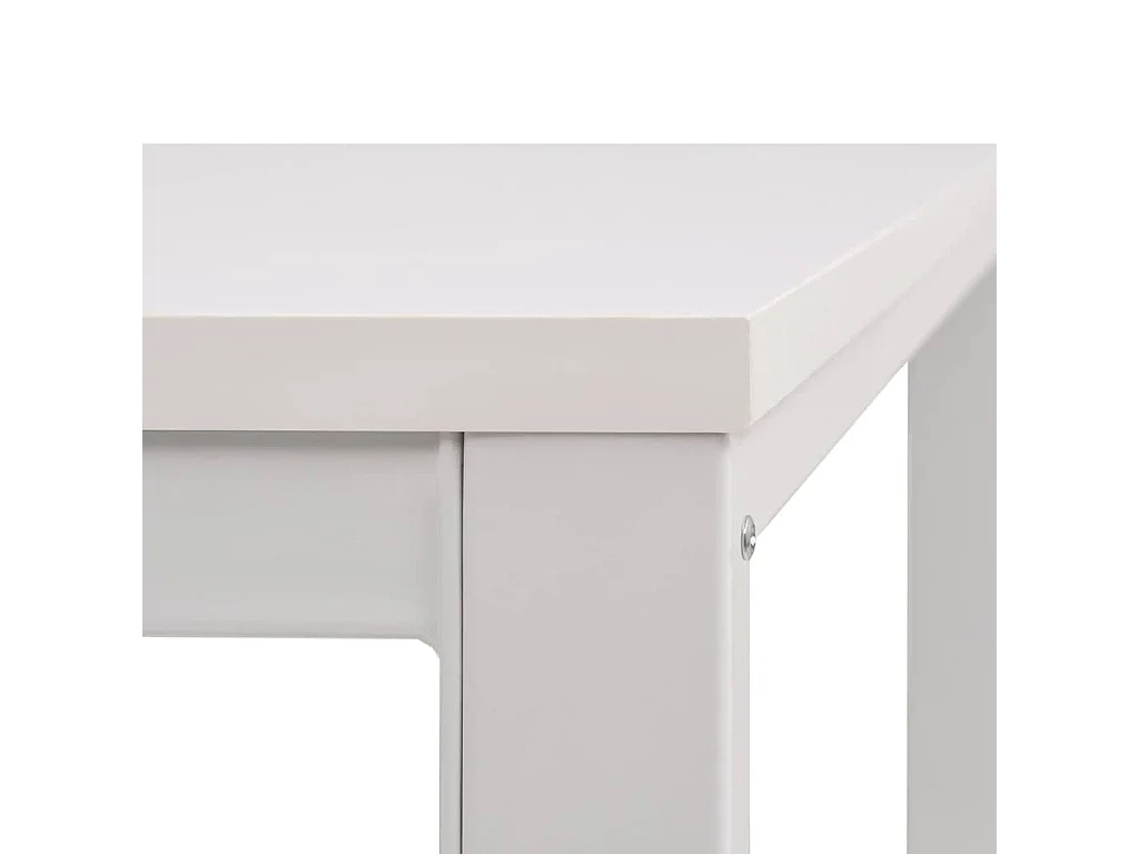 Schreibtisch 120×60×75 cm Weiß
