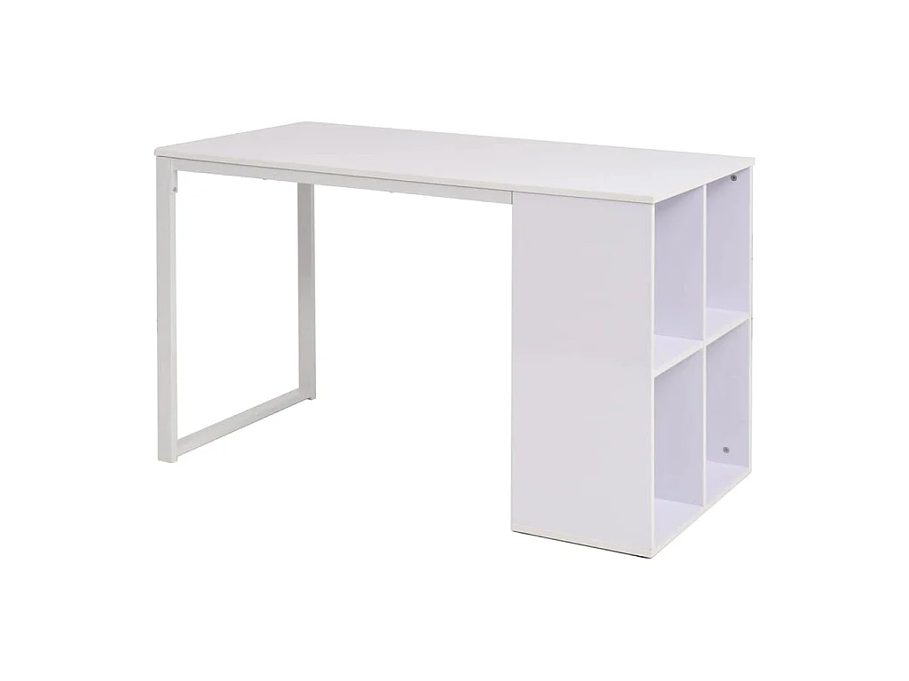 Table d'écriture 120x60x75 cm Blanc