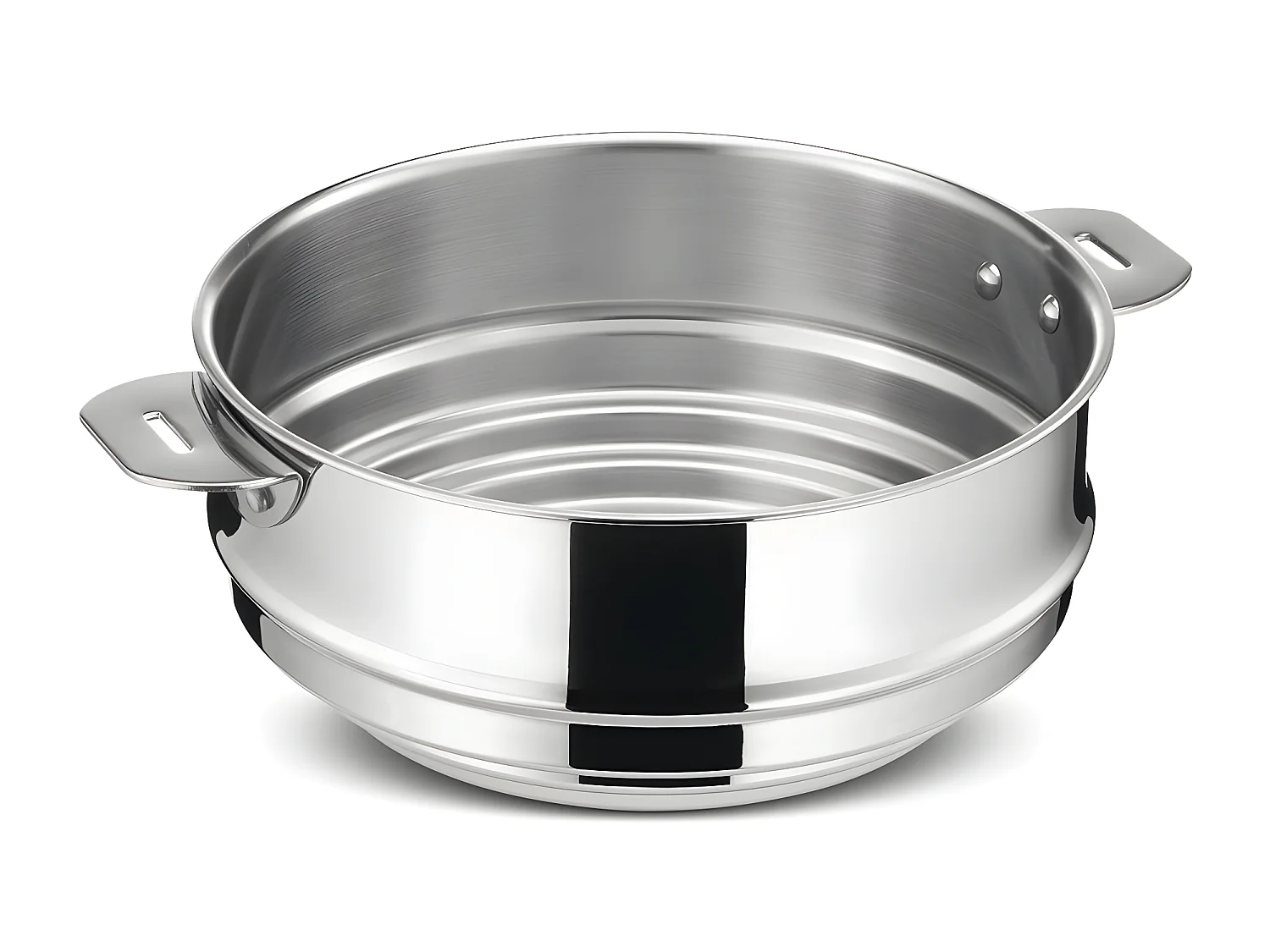 Cuit vapeur Salvaspazio+ 20/22/24 cm en acier inoxydable