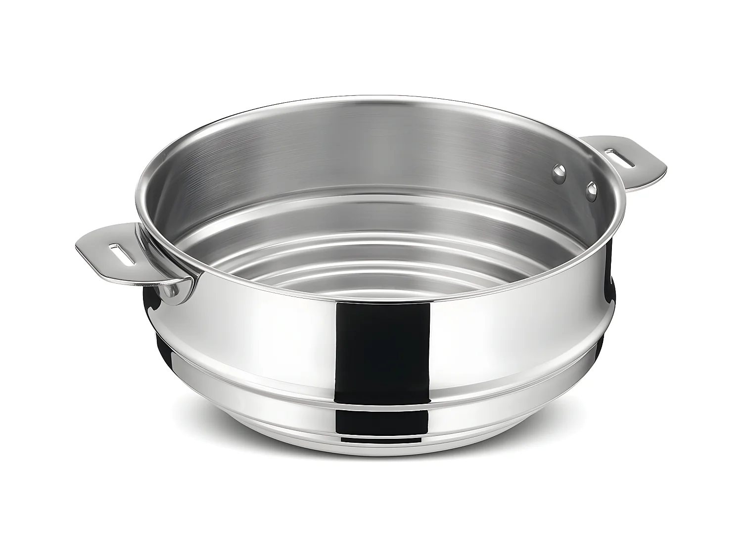 Cuit vapeur Salvaspazio+ 20/22/24 cm en acier inoxydable