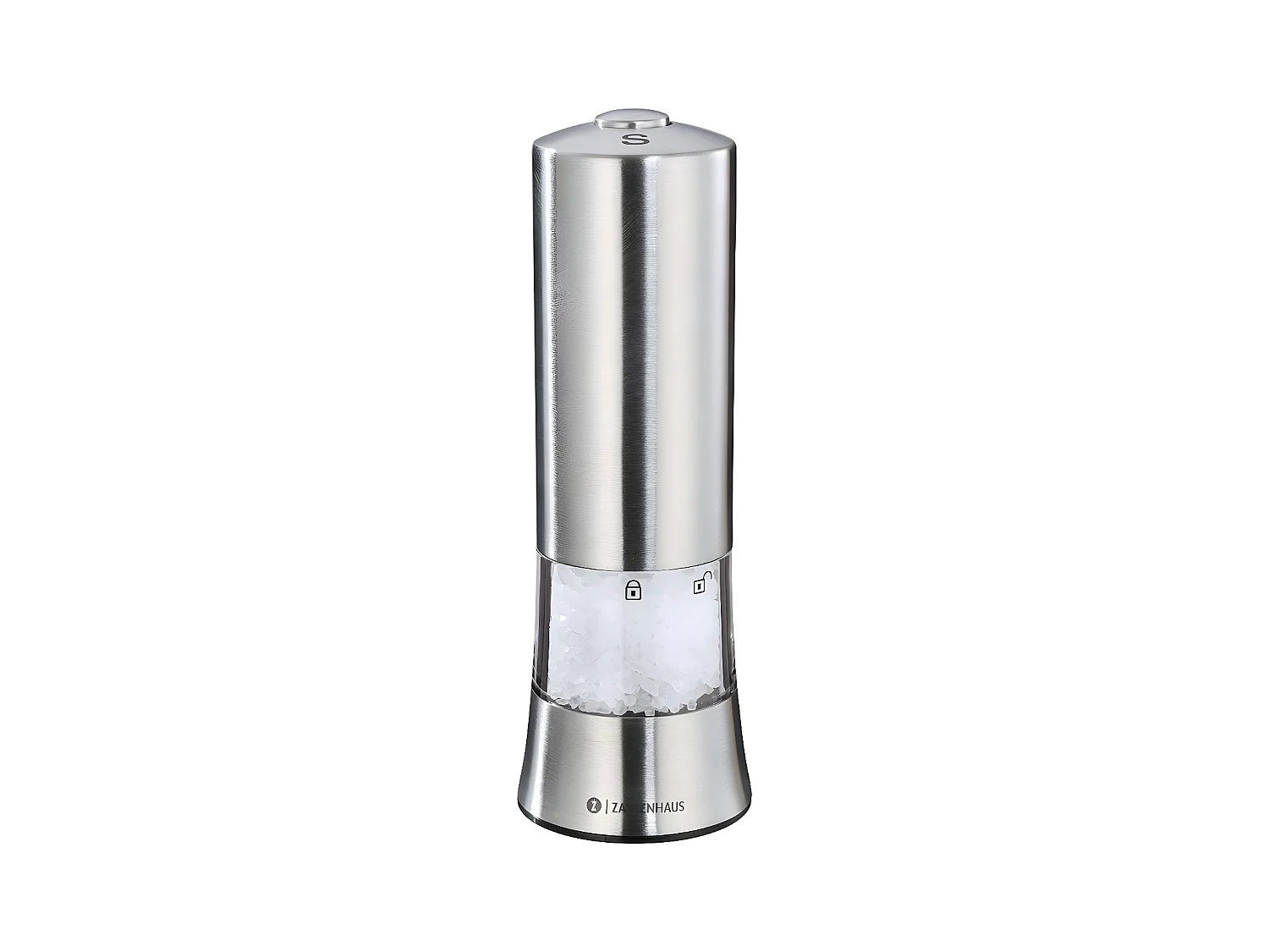 Moulin à sel électrique Gera 18 cm en inox