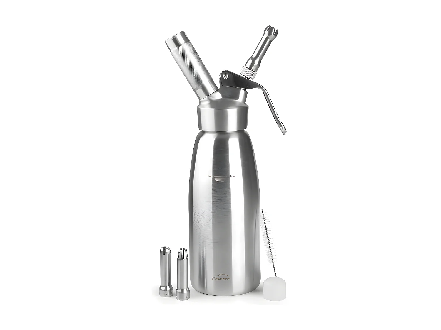 Siphon Epicure 0,5 l en inox