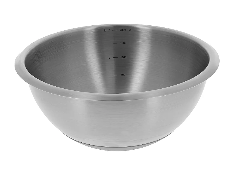 Cul de poule inox 20 cm fond en silicone