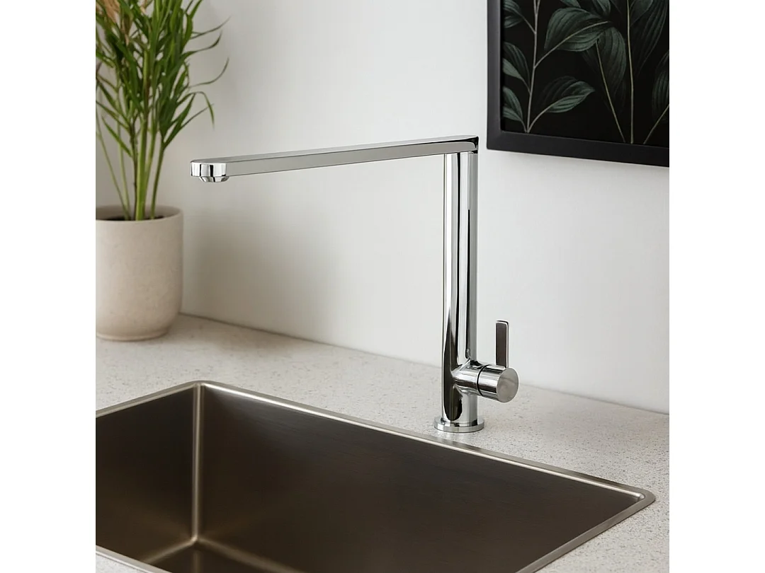 Saima mitigeur évier chrome - Essebagno