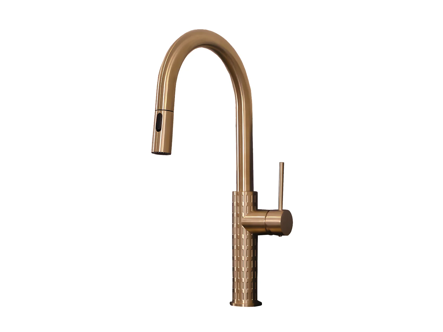 Architek mitigeur évier douchette extractible cuivre brossé - Essebagno