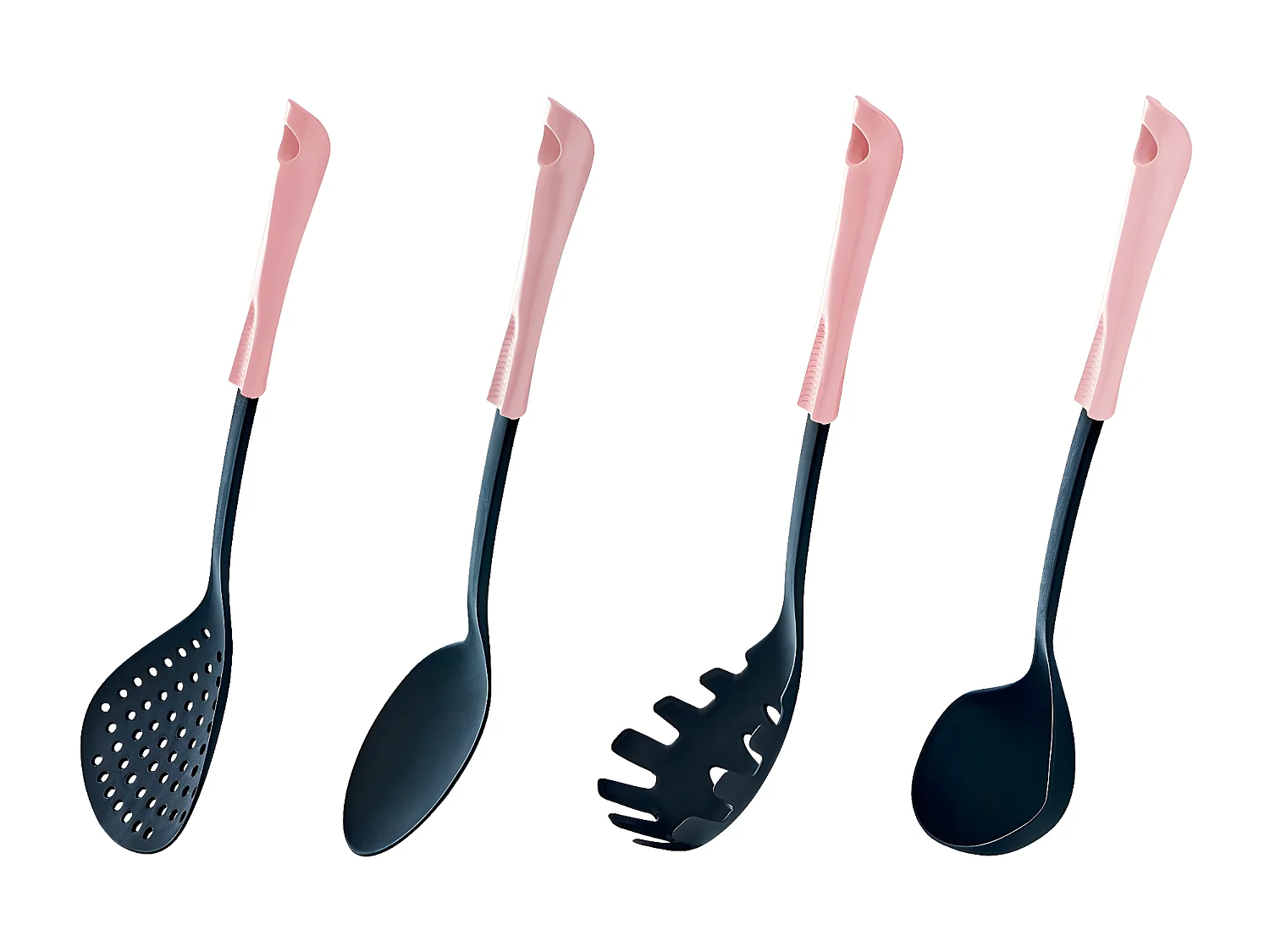 Set 4 Utensilios de Cocina Rosa 7house