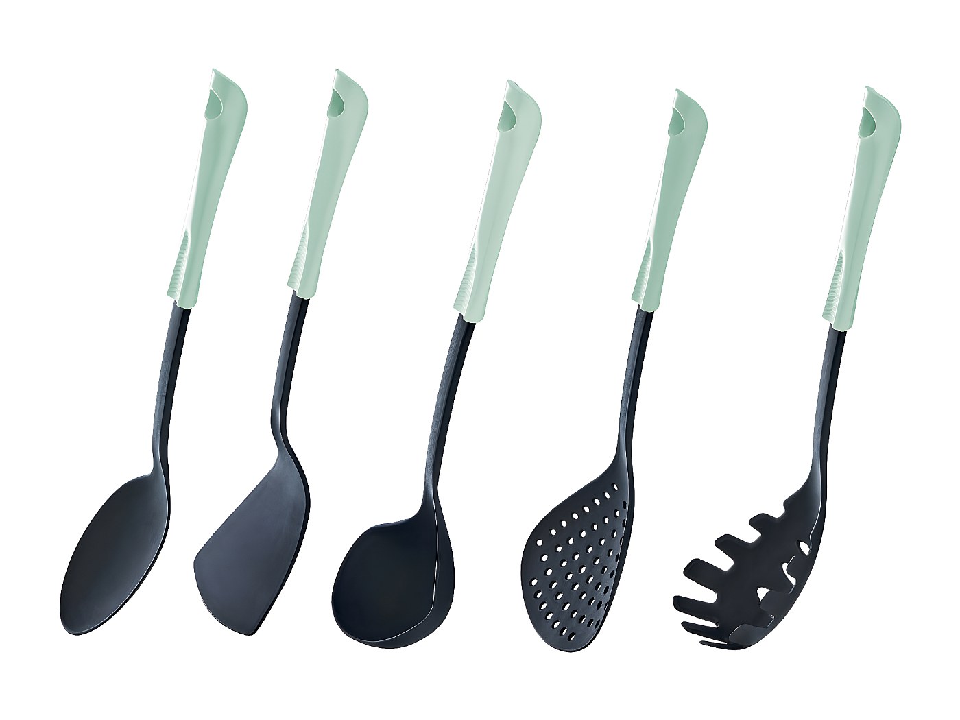 Zuvo Set Di Spazzole Da Cucina Assortite – Grandi, In Fibra PET, Con Manico Antiscivolo E Ventosa - 4