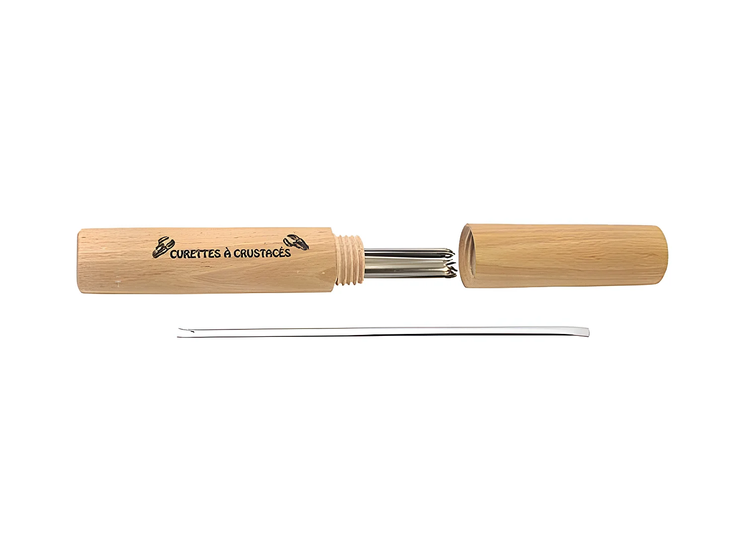 CURETTE HOMARDS "x12"+FOURREAU ROGER ORFEVRE - 790402