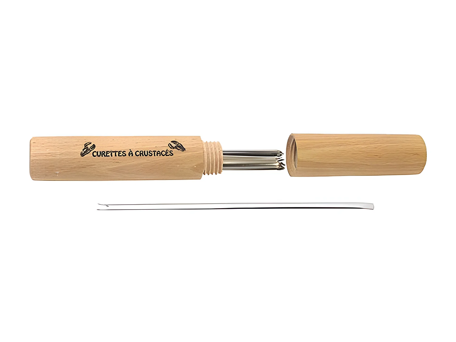 CURETTE HOMARDS "x12"+FOURREAU ROGER ORFEVRE - 790402