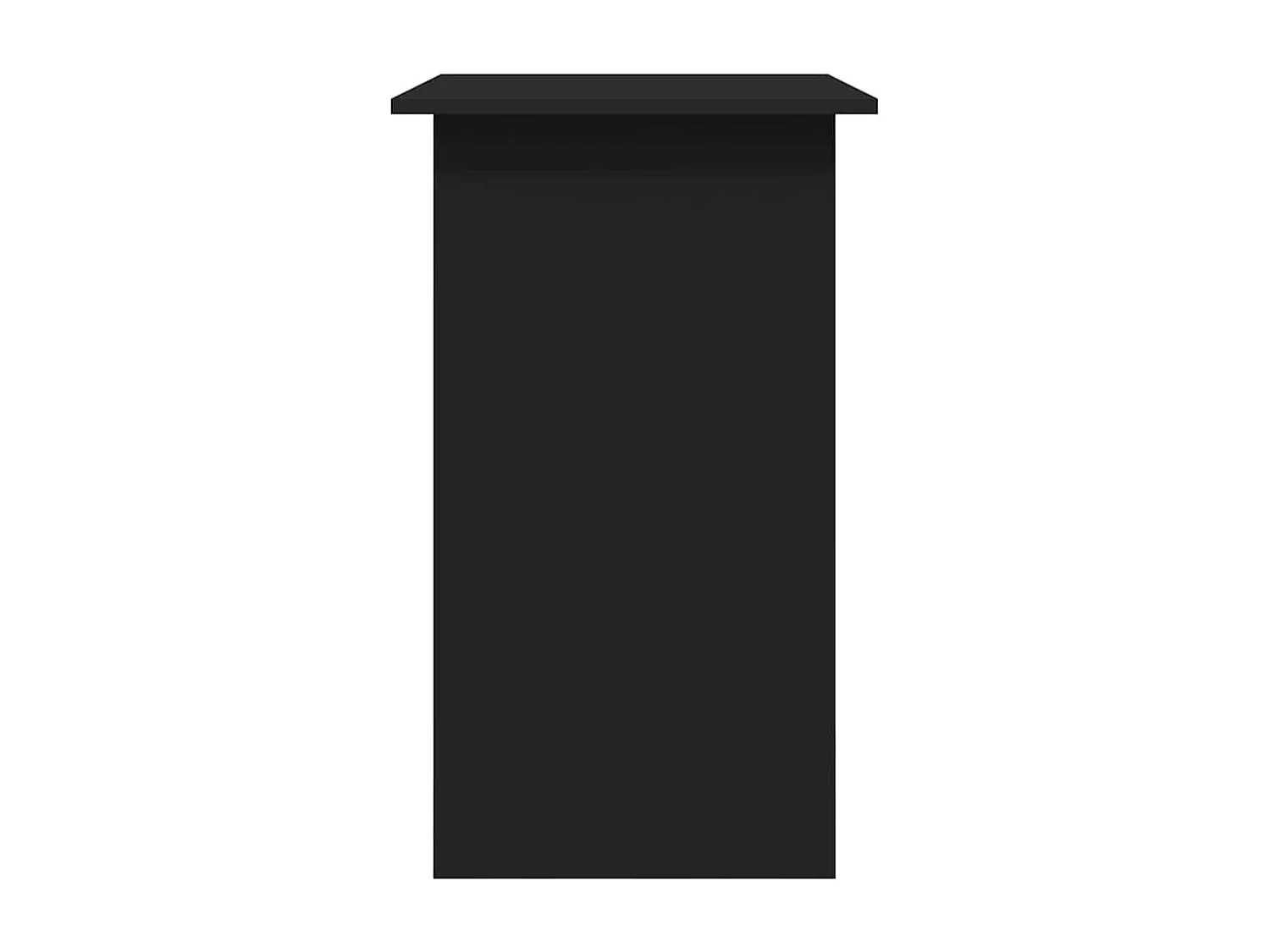 Bureau Noir 80x45x74 cm Bois d’ingénierie