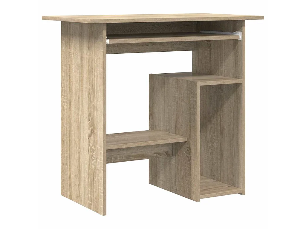 Schreibtisch Sonoma-Eiche 80x45x74 cm Holzwerkstoff