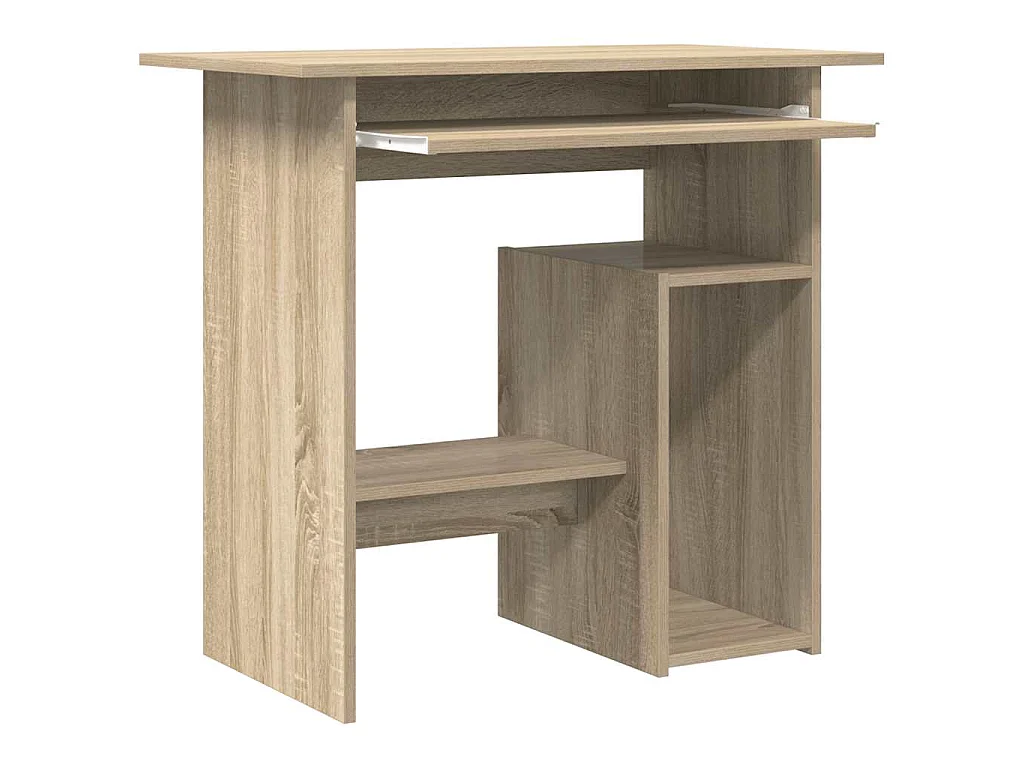 Schreibtisch Sonoma-Eiche 80x45x74 cm Holzwerkstoff
