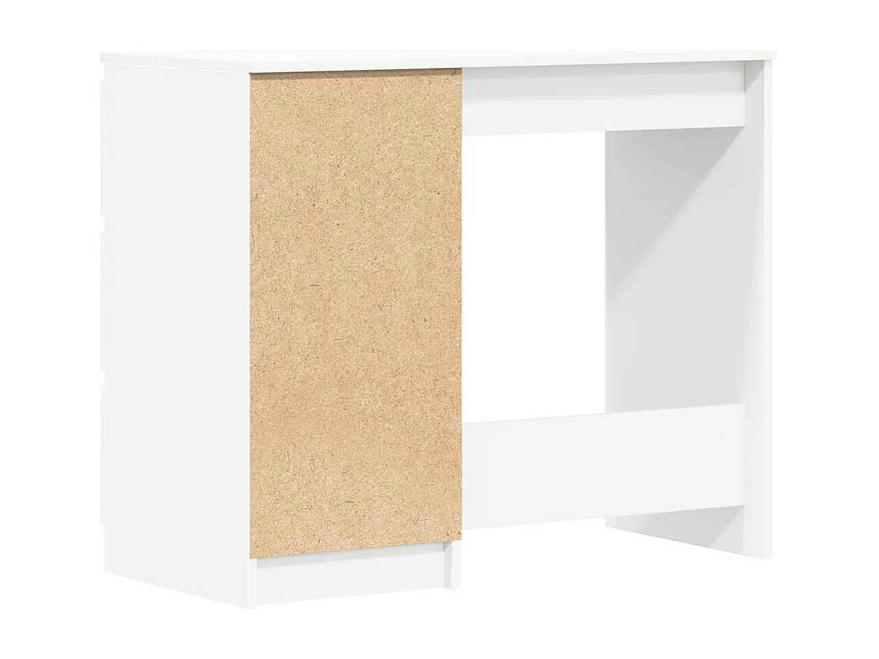 Bureau Blanc 90x45x76 cm Bois d’ingénierie