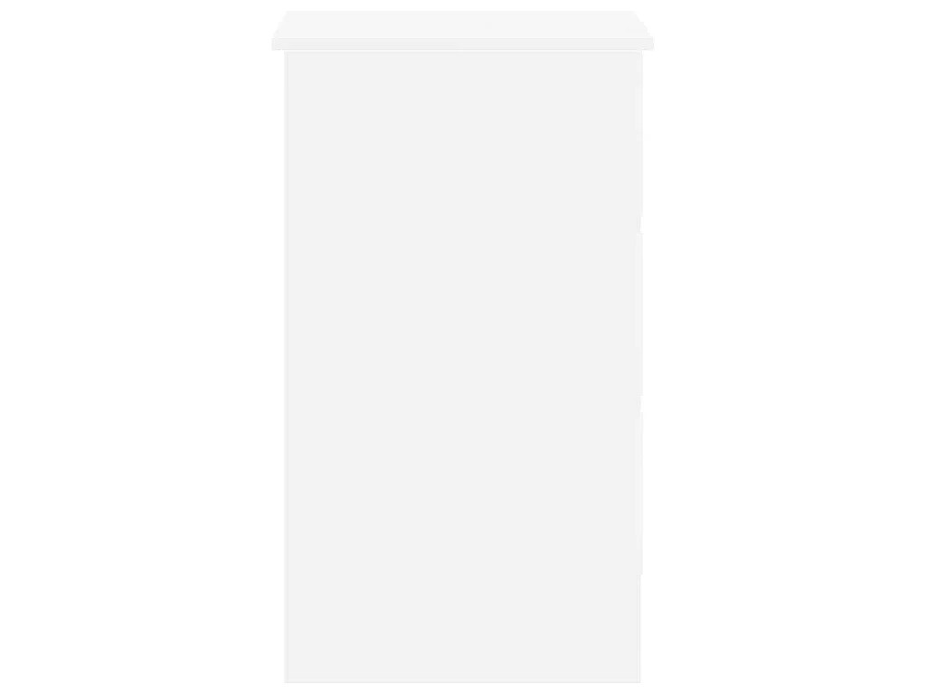 Bureau Blanc 90x45x76 cm Bois d’ingénierie