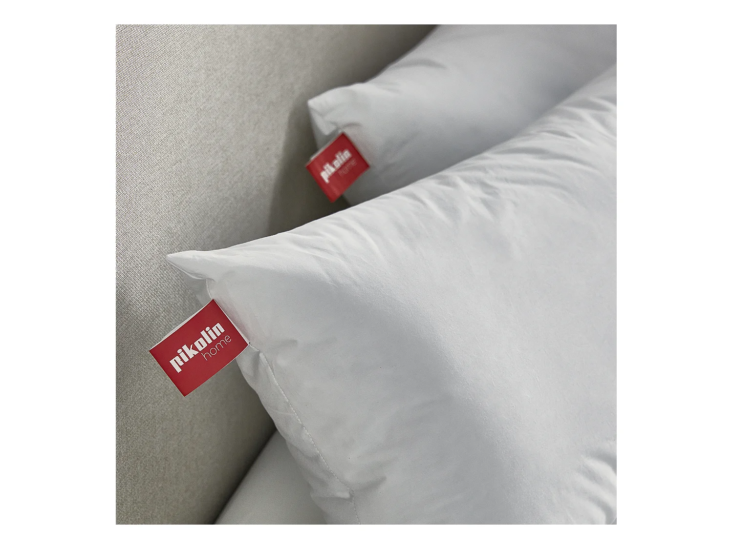 Oreiller en fibre avec gel, tissu extérieur en coton, très doux