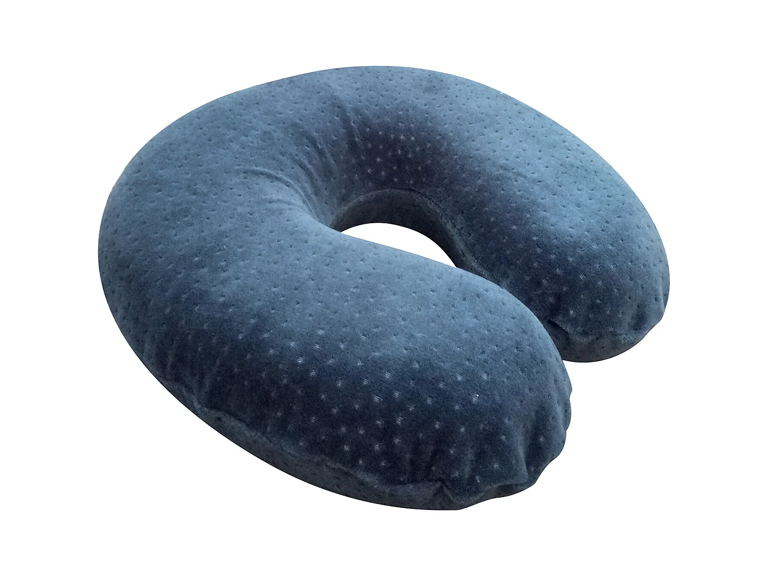 Oreiller de voyage cervical viscoélastique et respirant