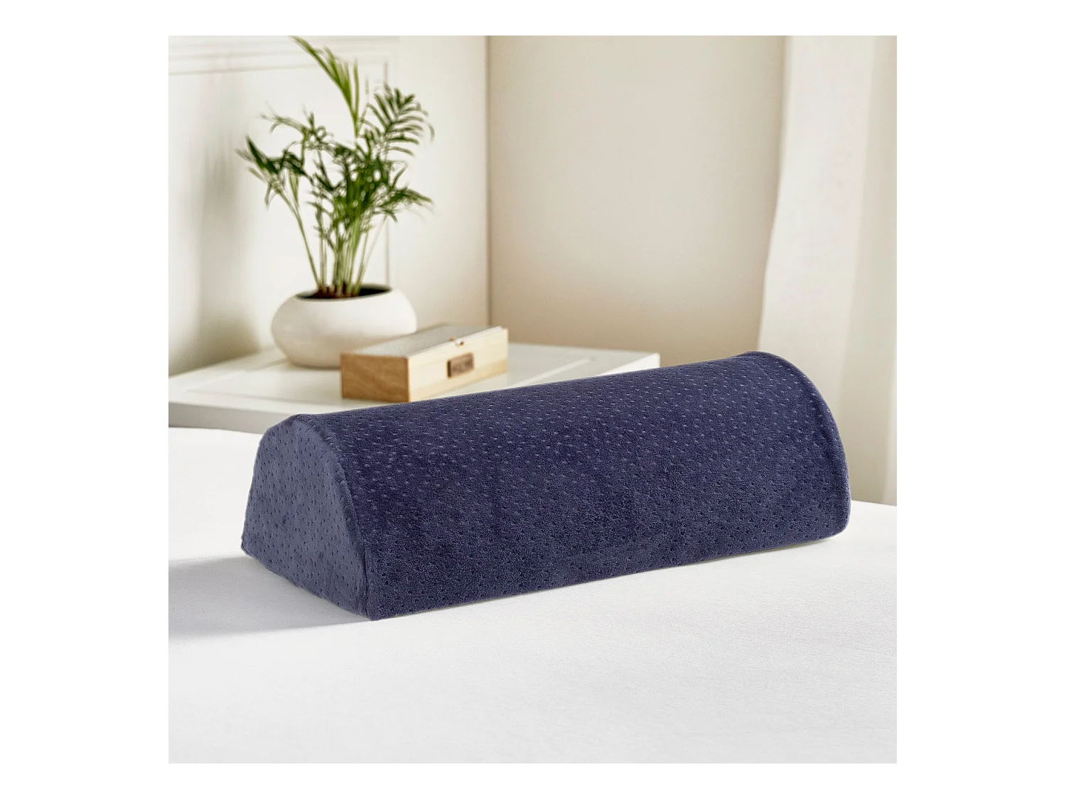 Cuscino in memory foam per gambe ergonomico