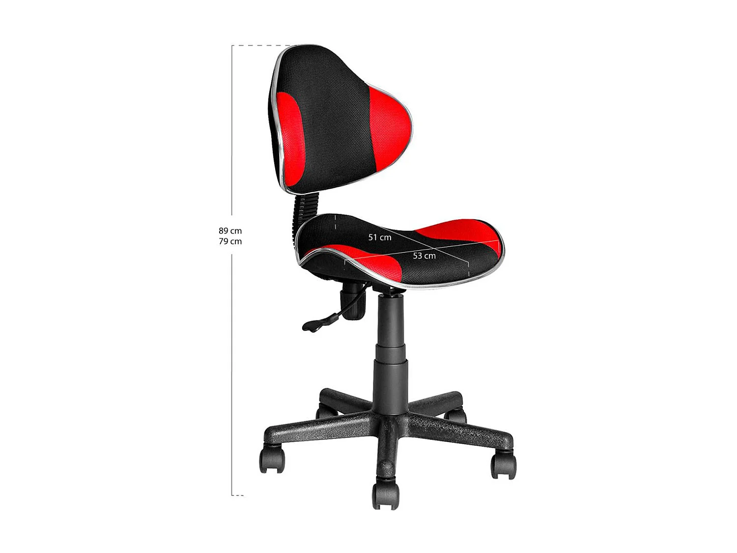 Silla de Escritorio sin brazos Petit - Diseño innovador - Ideal para Estudio y Oficinas