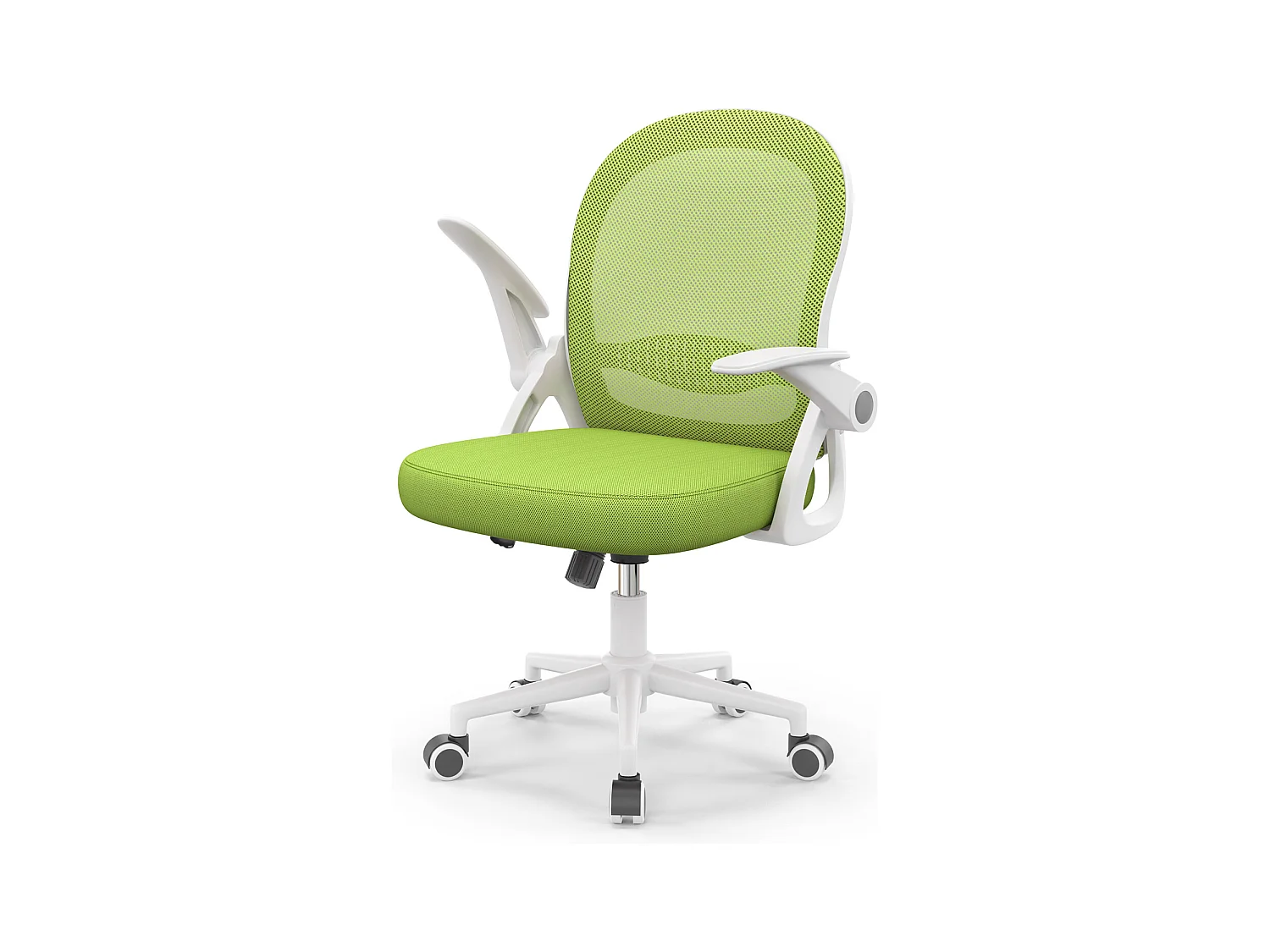 Chaise de Bureau Ergonomique avec Support Lombaire - Vert