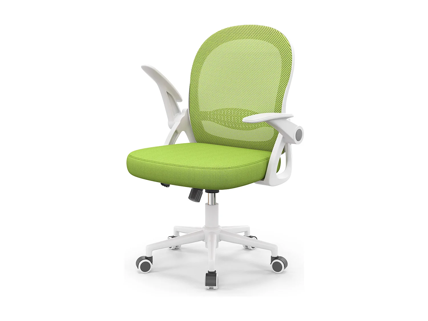 Chaise de Bureau Ergonomique avec Support Lombaire - Vert