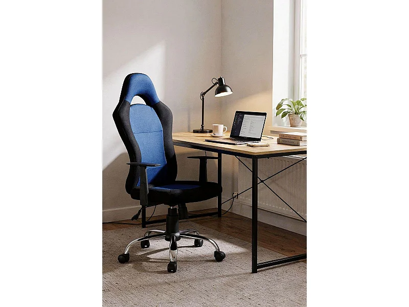 Silla Gaming Laky - Azul - Máxima Ergonomía - Ideal para sesiones de Gaming