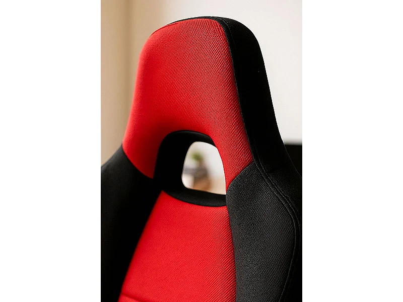 Silla Gaming Laky - Rojo - Máxima Ergonomía - Ideal para sesiones de Gaming