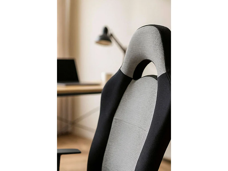 Silla Gaming Laky - Gris - Máxima Ergonomía - Ideal para sesiones de Gaming
