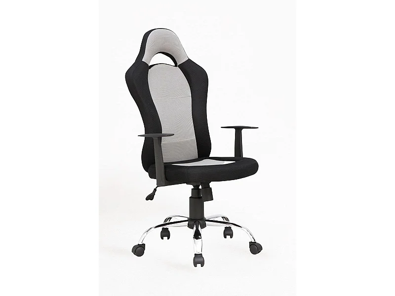Silla Gaming Laky - Gris - Máxima Ergonomía - Ideal para sesiones de Gaming