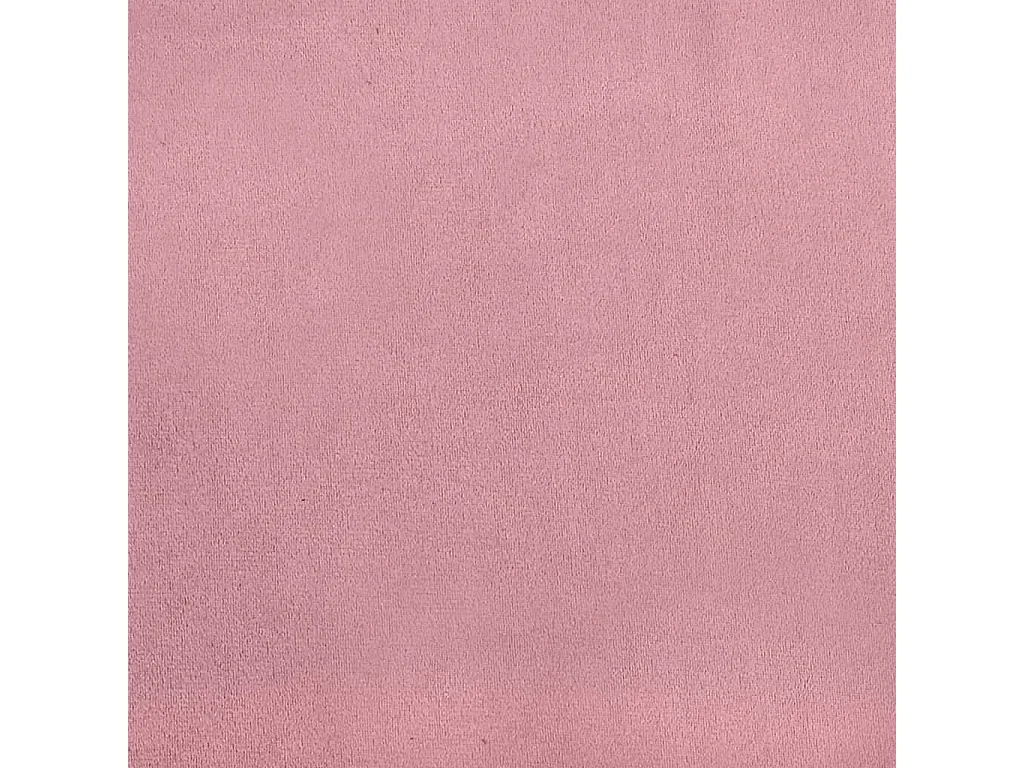 Divano Letto con Letto Estraibile Rosa 90x200 cm in Velluto