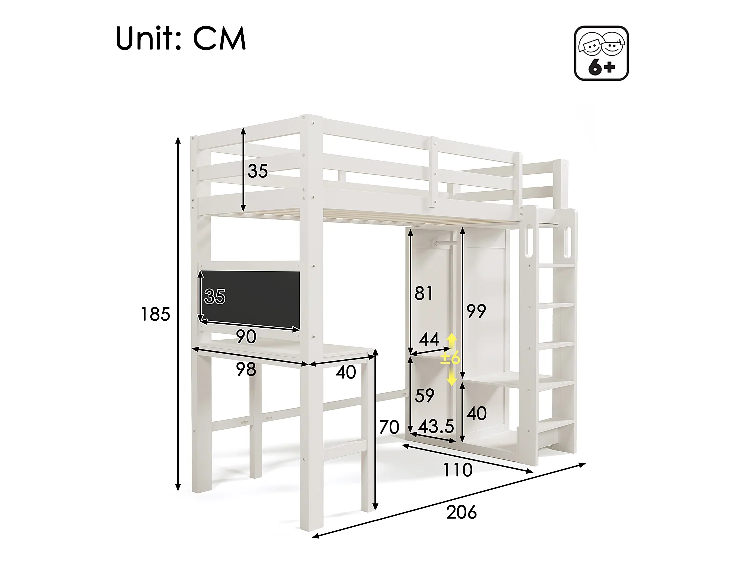 Cama acolchoada para adulto 180 x 203 cm, sem cabeceira, com faixa LED (monocromática), base com suspensão hidráulica, bege.