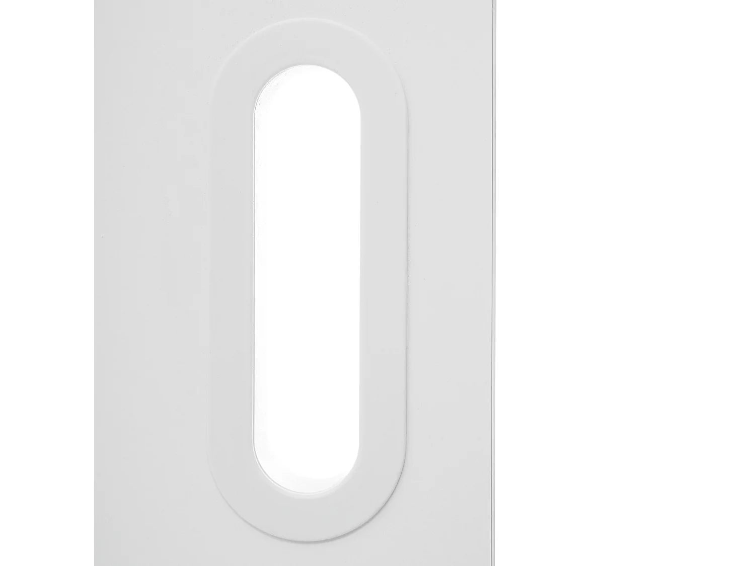 Cama acolchoada para adulto 180 x 203 cm, sem cabeceira, com faixa LED (monocromática), base com suspensão hidráulica, bege.