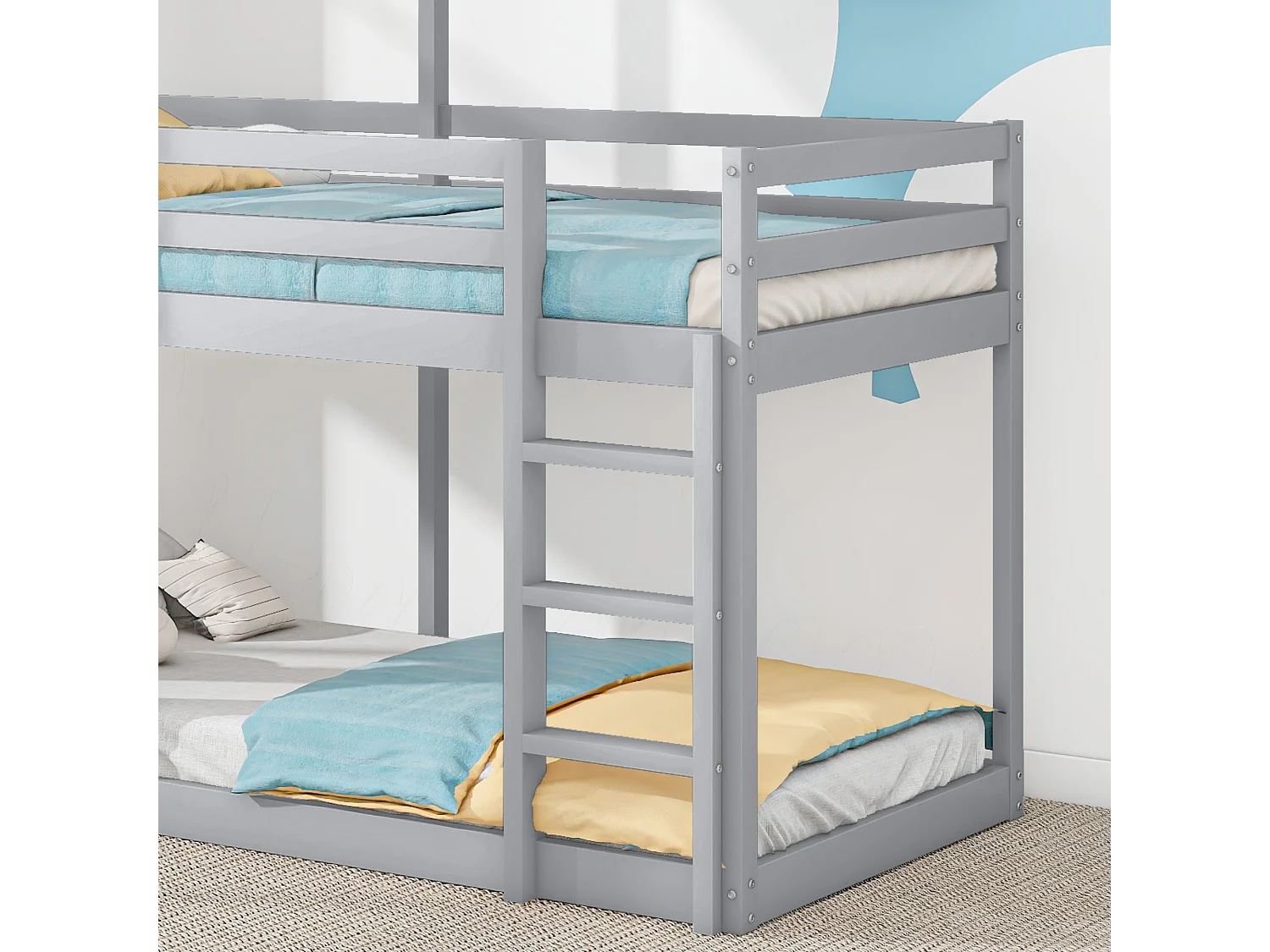 Cama acolchoada para adulto 180 x 1410 cm, sem cabeceira, com faixa LED (monocromática), base com suspensão hidráulica, bege.