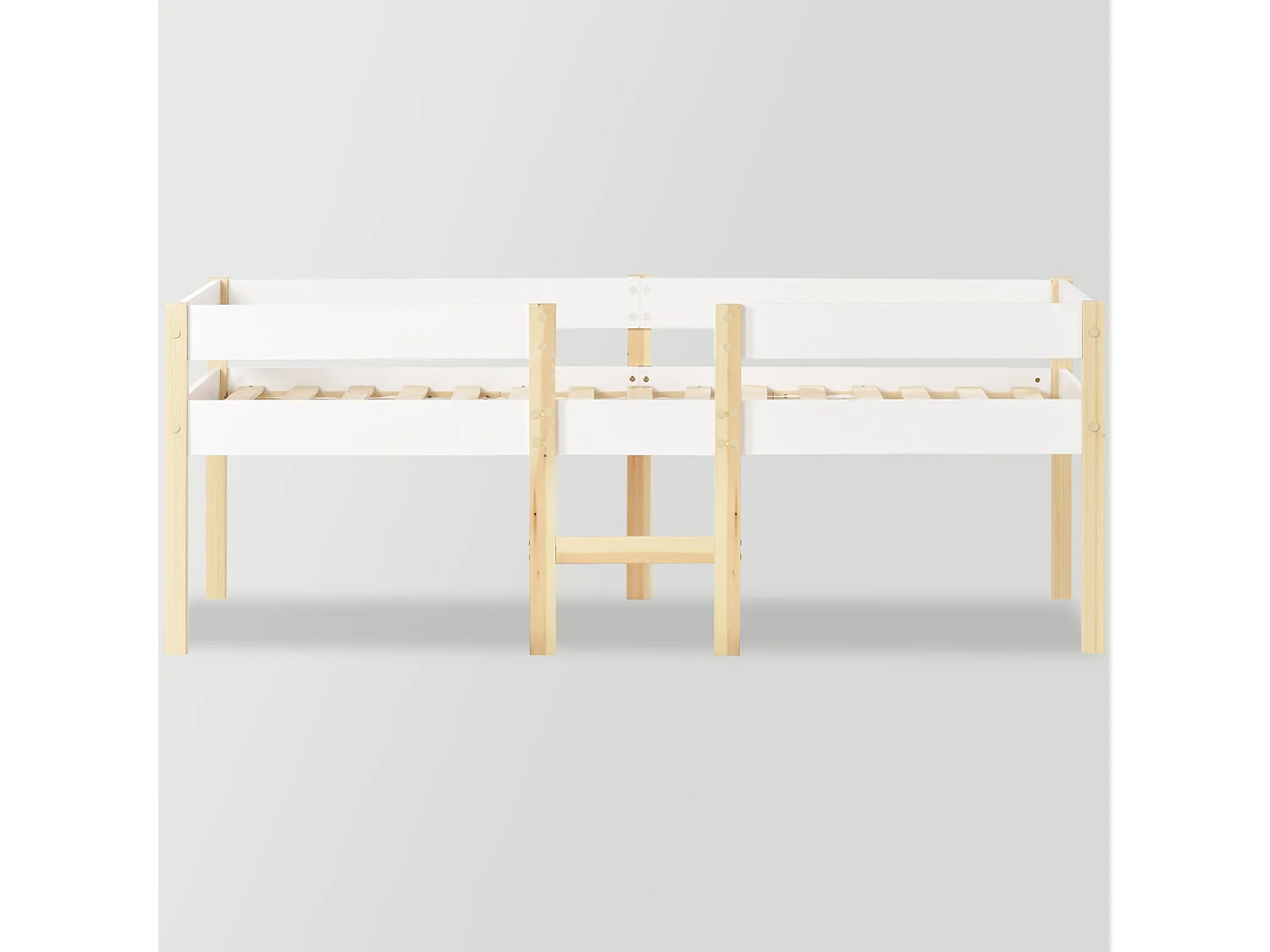 Cama acolchoada para adulto 180 x 828 cm, sem cabeceira, com faixa LED (monocromática), base com suspensão hidráulica, bege.