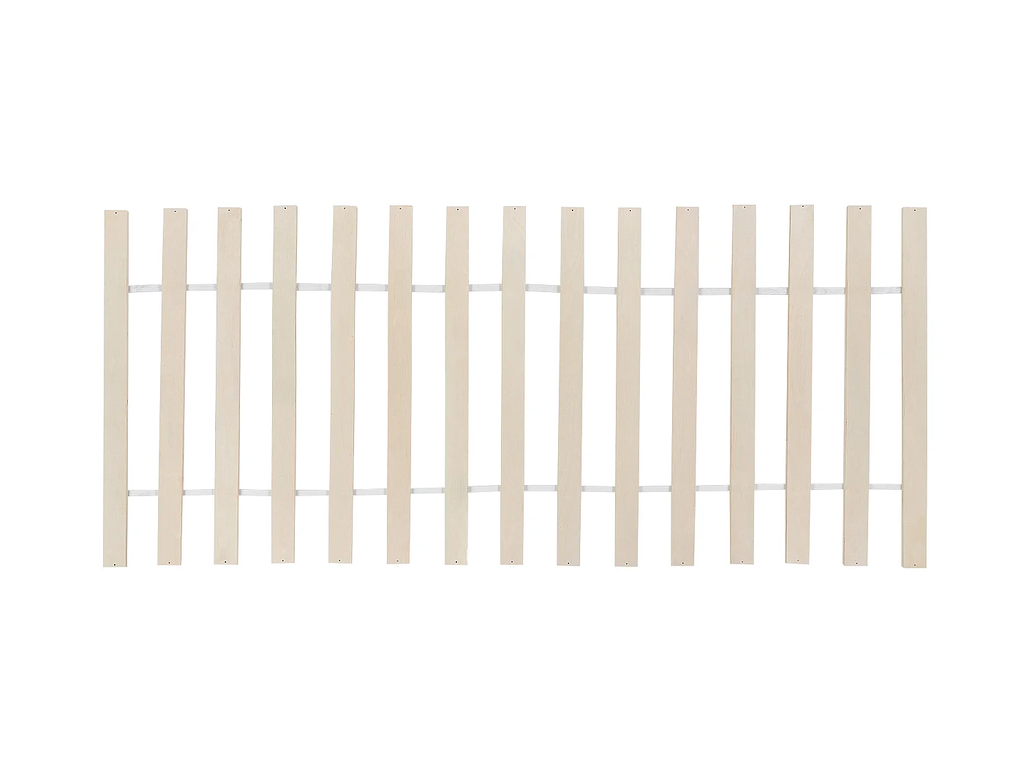 Cama de solteiro em madeira rosa pastel 90 x 200 cm BONNAC