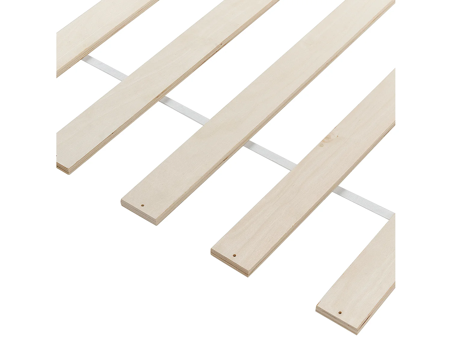 Lit avec sommier Bois de pin BONNAC 90 x 200 cm Rose pastel