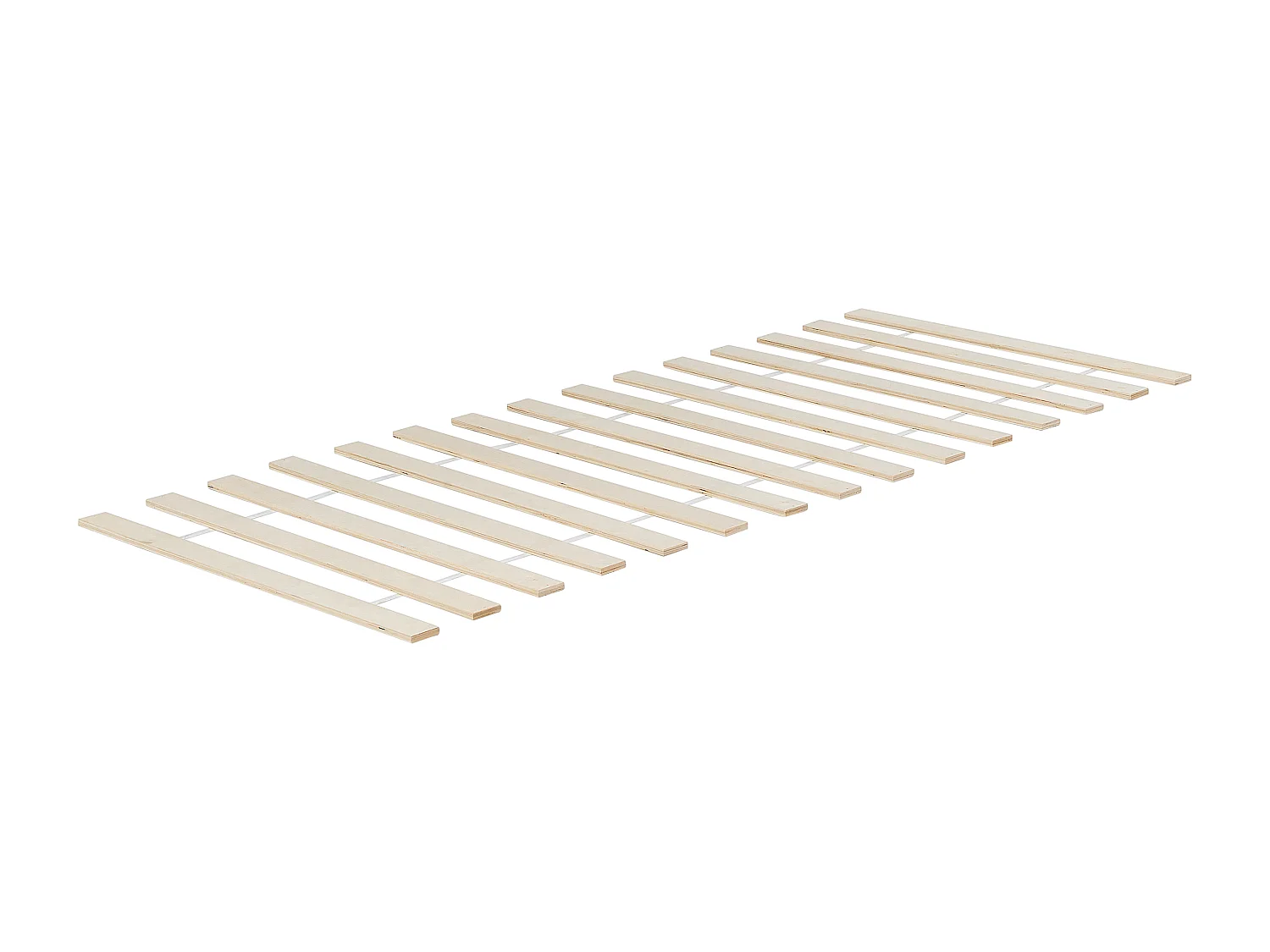 Bed hout lichtblauw 90 x 200 cm BONNAC