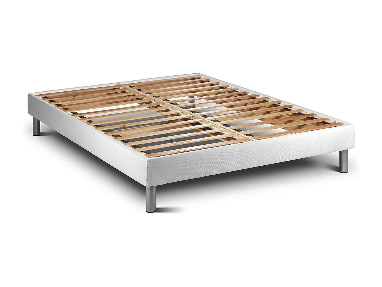 Sommier KIT VITAL'SOM Blanc 140 x 190 cm