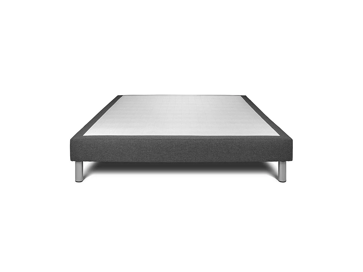 Sommier VITAL'SOM Gris 140 x 190 cm
