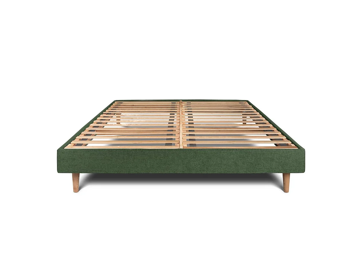 Sommier Kit Tissu Vert 200x200 H29cm