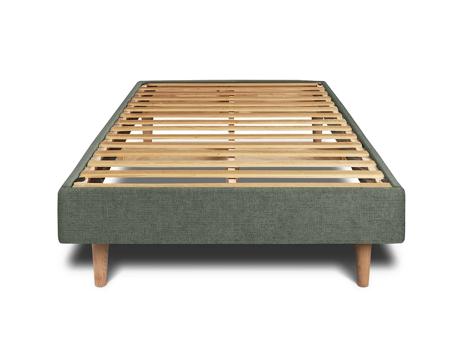 Sommier Kit Tissu Vert 90x190 H29cm