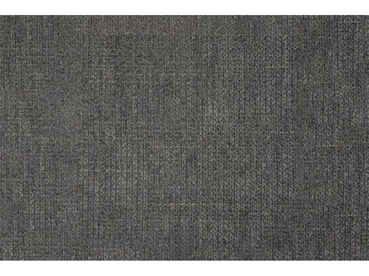 Sommier Tapissier Tissu Gris anthracite 90x190 H35cm