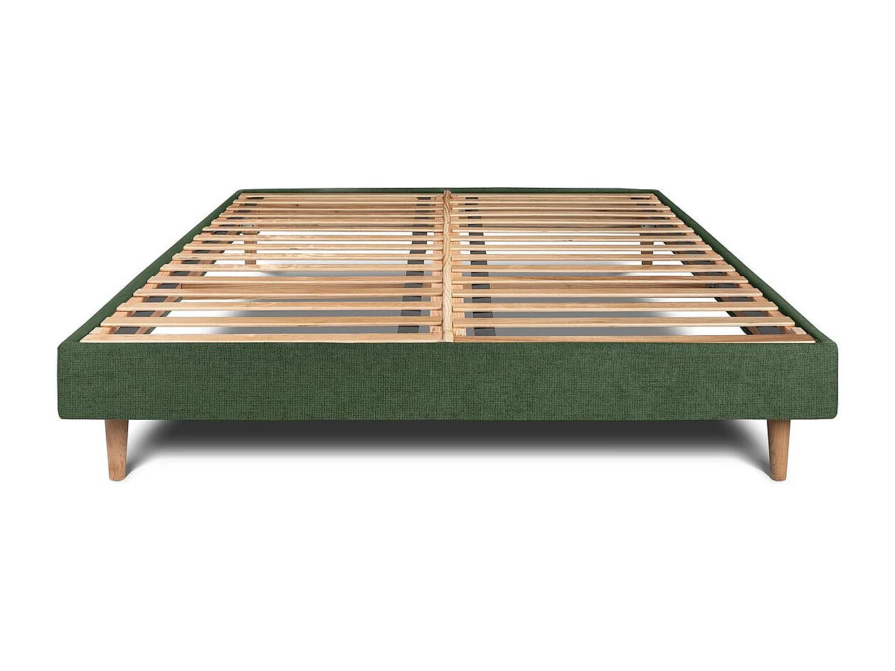 Sommier Kit Tissu Vert 140x190 H29cm